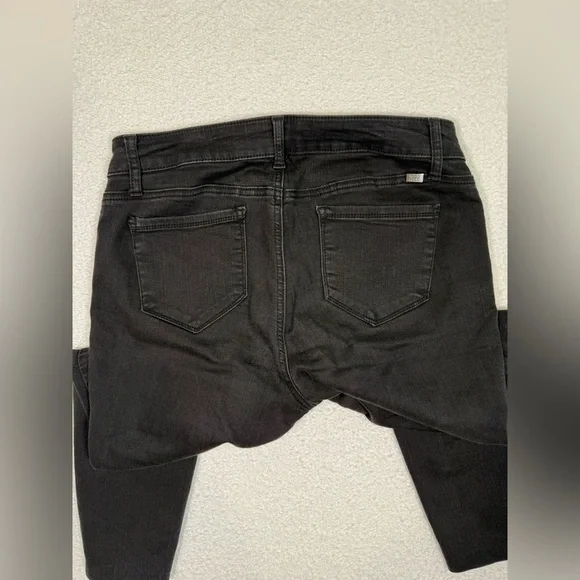 1822 Jeans Black Straight Leg Jeans size 10 black denim womens - Picture 4 of 6